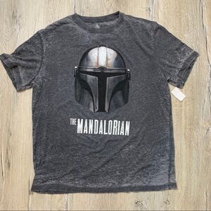 Disney Mandalorian Star Wars Grey T-shirt
